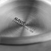 Thermal Steel Kitchen Bowl for Serving Dishes and Salads 24 cm 2.8 L