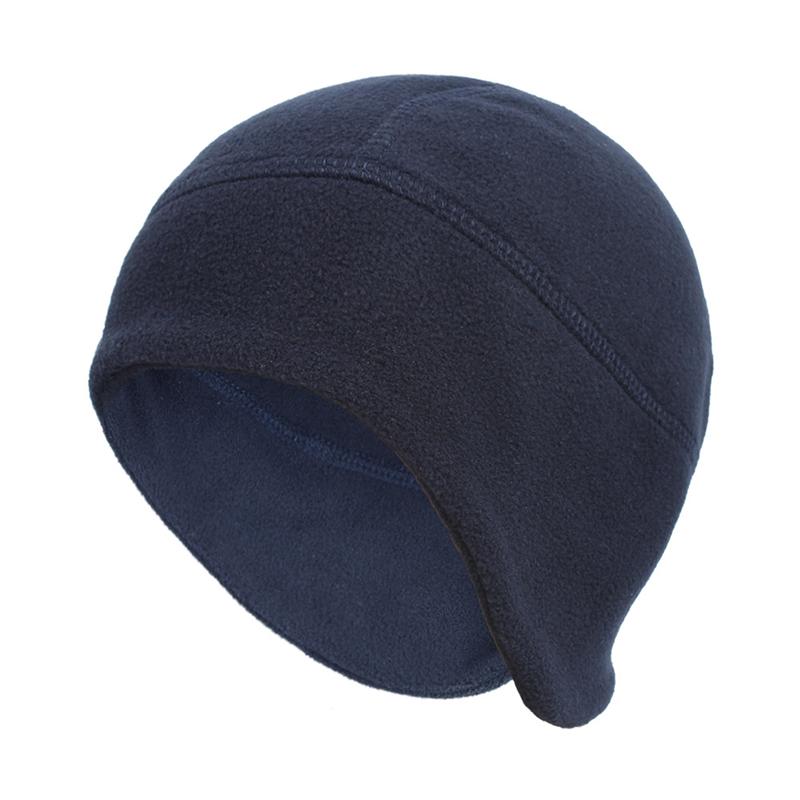 Winter Outdoor Warm Beanie Rocker Fleece Ear Protection Cap Windproof Coldproof Headwrap Hat Lined Hat Bicycle Riding Hat