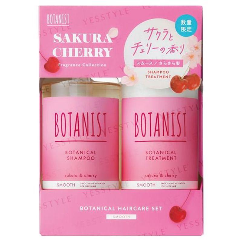 BOTANIST - Botanical Shampoo & Treatment Smooth Set Sakura & Cherry Limited Edition
