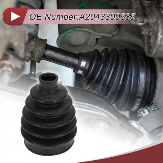 Outer CV Joint Boot Kit W/ Clamps Single for Mercedes-Benz C300 2008-2014