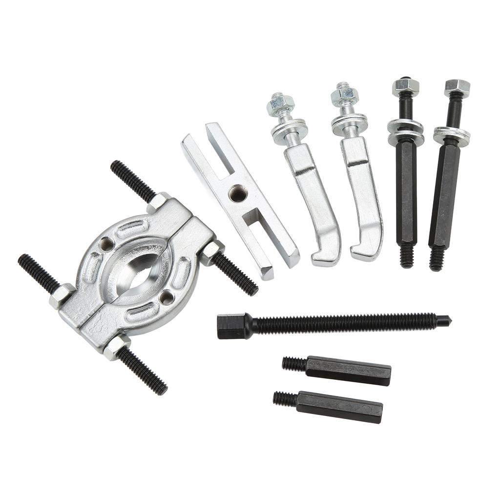 9pcs Bearing Separator Puller Set Portable Bearing Removal Tool Kit Metal Bearing Splitter