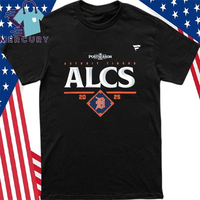 Футболка Tigers NLCS 2025 Серия Чемпионата Национальной Лиги Унисекс XXXL