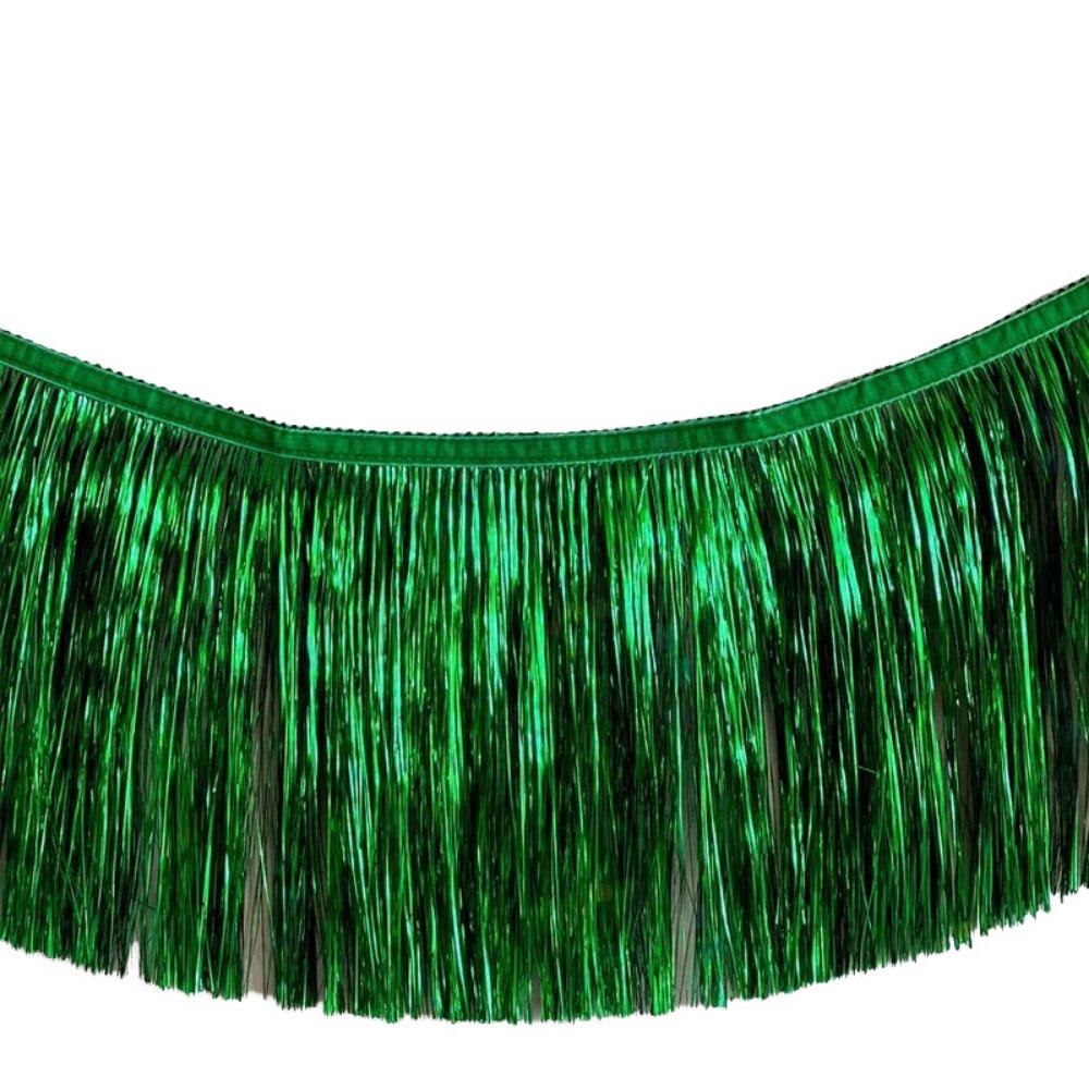 Multicolor Drizzle Garland Encryption Metallic Tinsel Tassel String Background Ornament Thickening Metallic Foil Fringe