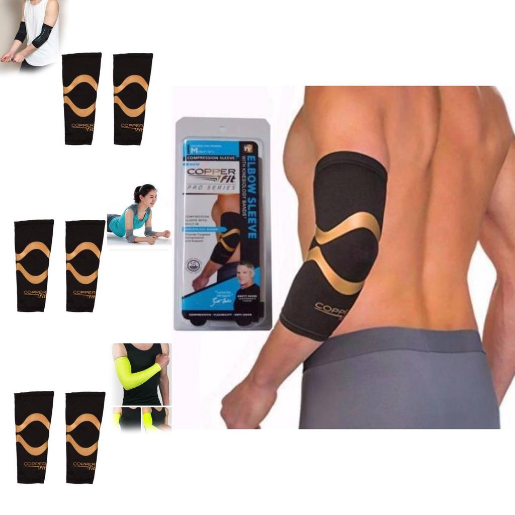 Comfortable Copper Fitness Elbow Support For Running Basketball And Cycling