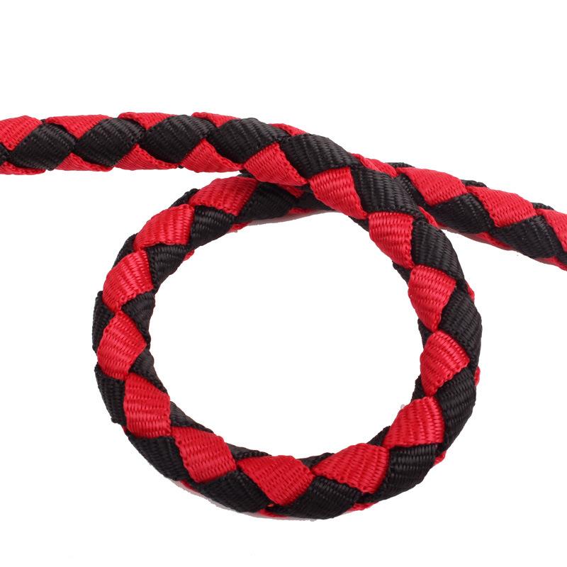 Dog Leash One To Two Pet Leash Double Head Braided Braided PP Round Rope Dog Leash Dog Leash Walking Dog Leash