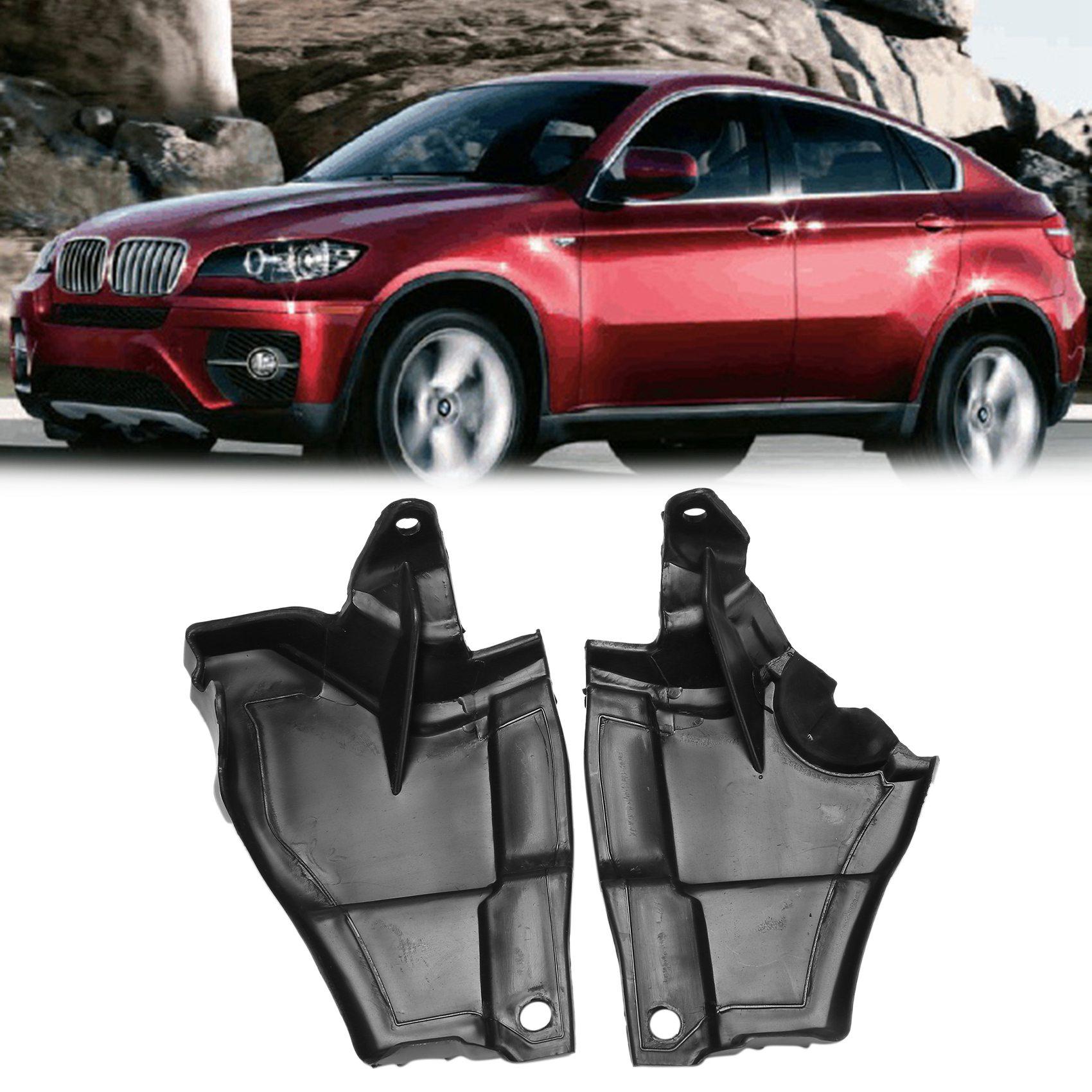 

Car Engine Bulkhead Cover Partition Bay For BMW X5 X6 E70 2006-2013 E71 2007-2014 E72 2008-2011 51757171791 51757171792-A91R чёрный