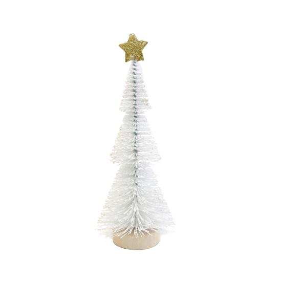 Mini Christmas Tree Decoration Small Desktop Ornament Reusable Holiday Essential Festive Party Atmosphere Enhancer