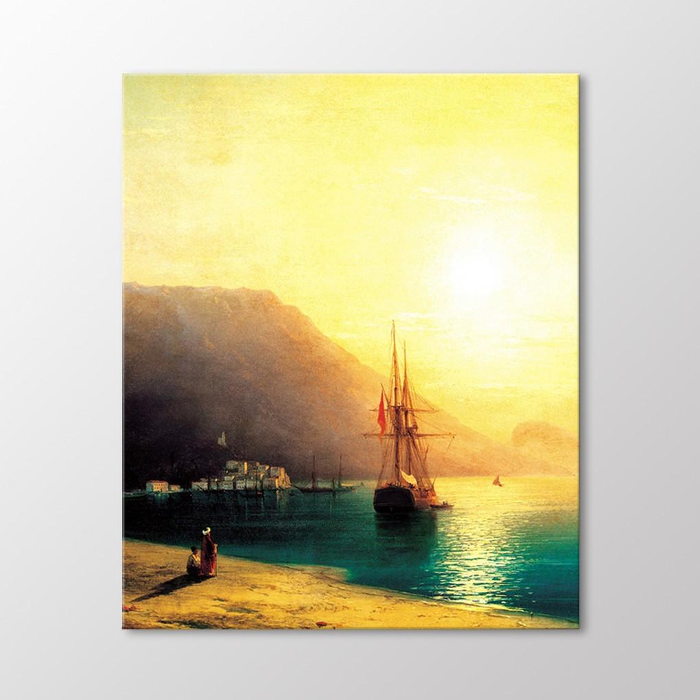 

Закат на берегу Крыма, 1861 г. Живопись