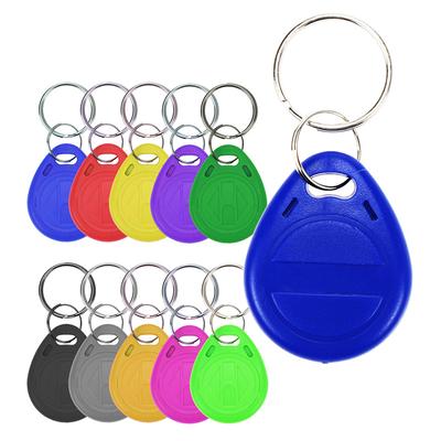 10/20pcs 125KHz Read-Only RFID TK4100 EM4100 Proximity Keyfobs Smart Secure Door Entry Access Control ID Keychain Token Key Tag