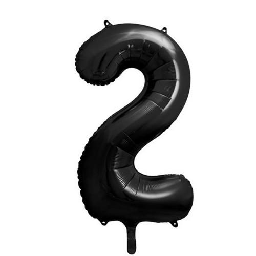 Unique Party Number 2 Foil Balloon