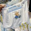 2-Pack Kids' Modal Boxer Briefs: Cartoon Tagless Four-Corner Pants for Boys & Girls, Lightweight Spring/Summer Style