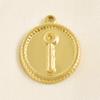 5pcs Pvd Round Charm Tool Wrench Sword Animal Stainless Steel Pendants For Jewelry Making Bracelets Keychain DIY Bag Charms Bulk