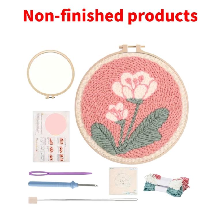 Suministros para Manualidades con Punch Needle Con Tela de Algodón Suave Ideal Para Relajación Y Concentración