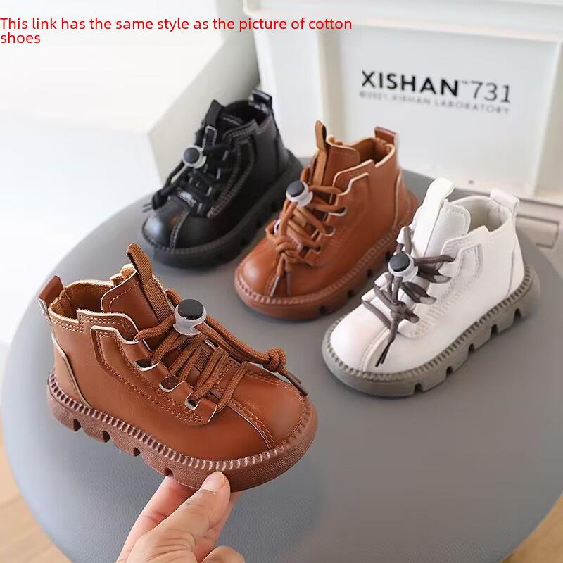 Spring & Autumn Toddler Ankle Boots for Boys & Girls (Ages 1-5)