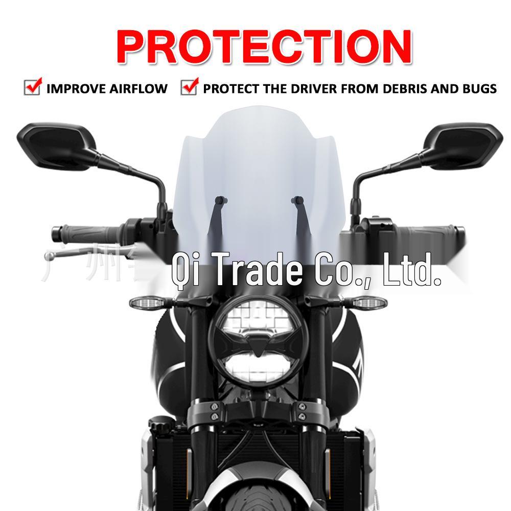 Kaiyue 660 Motorcycle Windshield Deflector for 2021-2022 Models