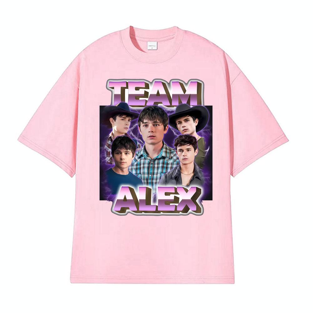Team Alex Walter Vintage Cowboy Ranch Merch T Shirts Unisex Women Fashion Summer Short Sleeve Tshirt 100 Cotton Oversized T Shirt