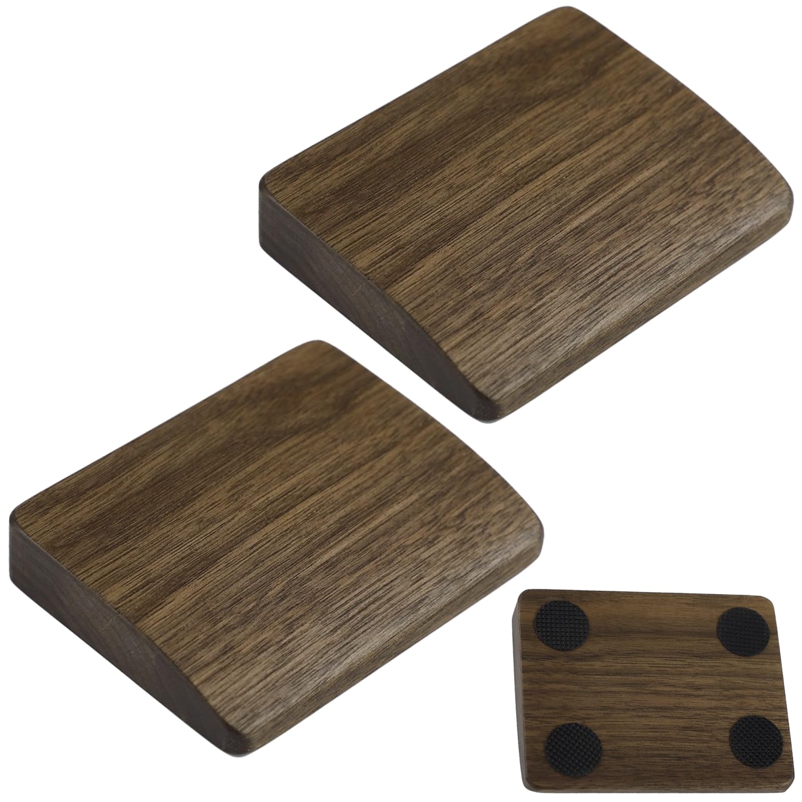 

Ailunate Подставка для запястья для клавиатуры Деревянная подставка для ладоней Раздельная Отдельная Натуральное дерево Настольная Отдельная Левая и Правая Подставка для рук с Деревом Противоскользящая