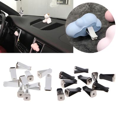 10 buc. Clipuri de parfum pentru priză de mașină Clip de aerisire pentru aer condiționat Odorizant Clip de aerisire Clip pentru difuzor de uleiuri esențiale Ornament