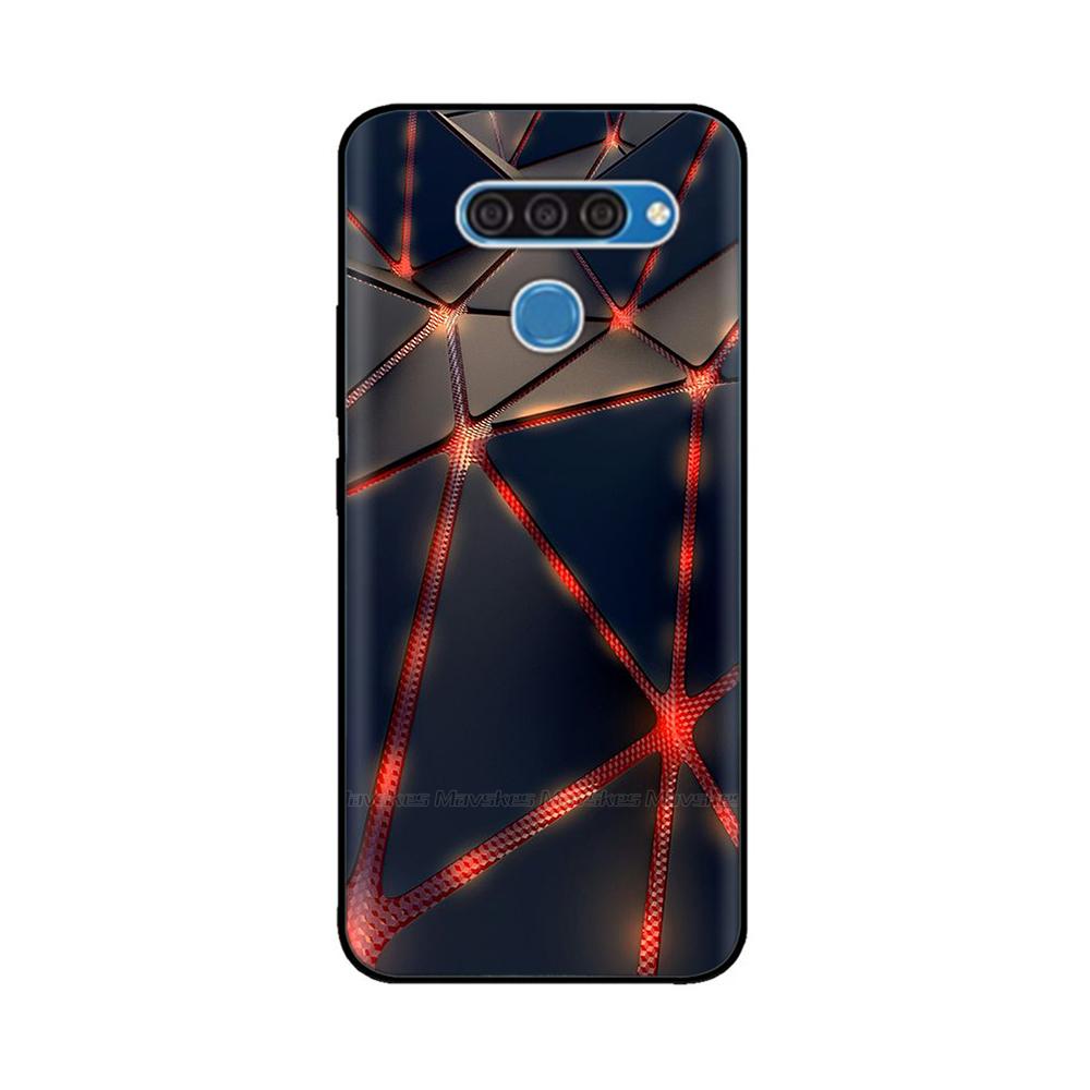 Pour coque LG V50 ThinQ 5G pour lg v50 thinq Housse Dessin Animé Silicone Antichoc TPU Souple Coque Arrière pour Fundas Coque de Téléphone LG V50 Capa