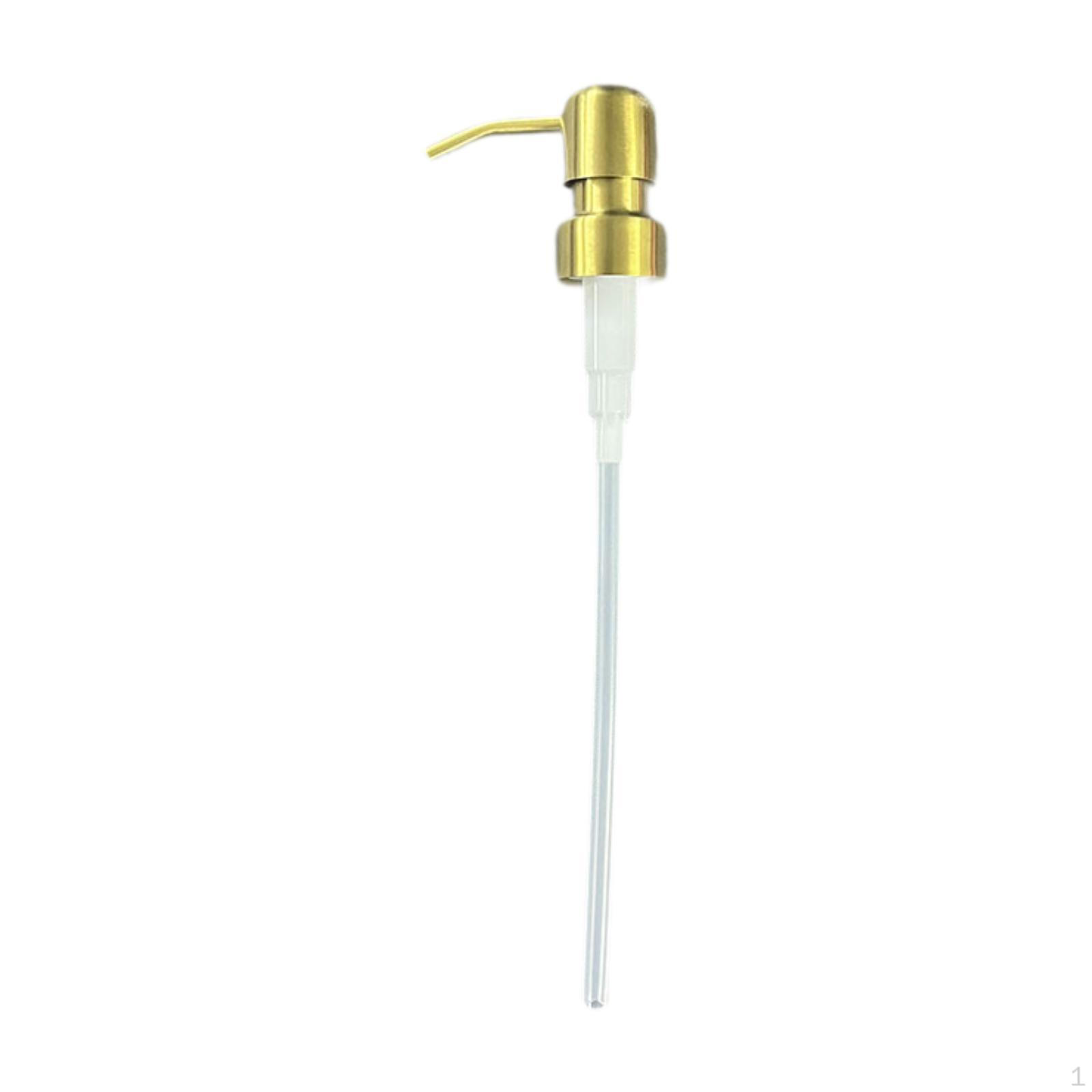 

Dispenser Pump Head Rustproof Easy Installation Leakproof Replaces Part for Shower Gel A