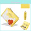 Ladies Short Wallet With Geometric Pattern Pu Material For Daily Use And Card Storage