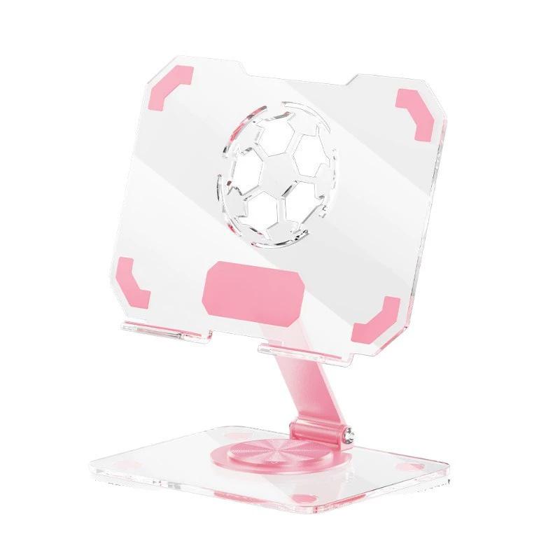 Universal Rotating Desktop Acrylic Tablet Stand for Live Broadcasts and Online Classes
