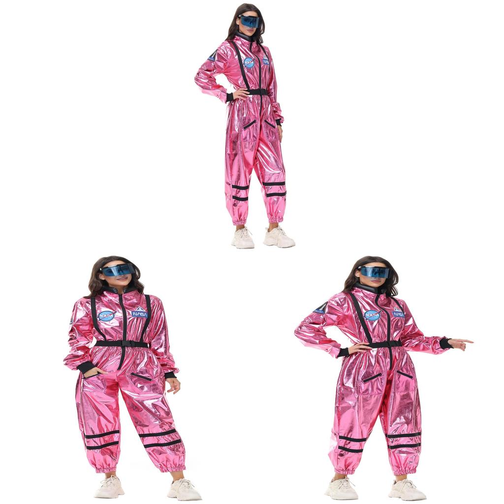 Traje de Cosplay Explorador Espacial para Mujer con Material de Algodón Disfraz para Fiesta de Halloween