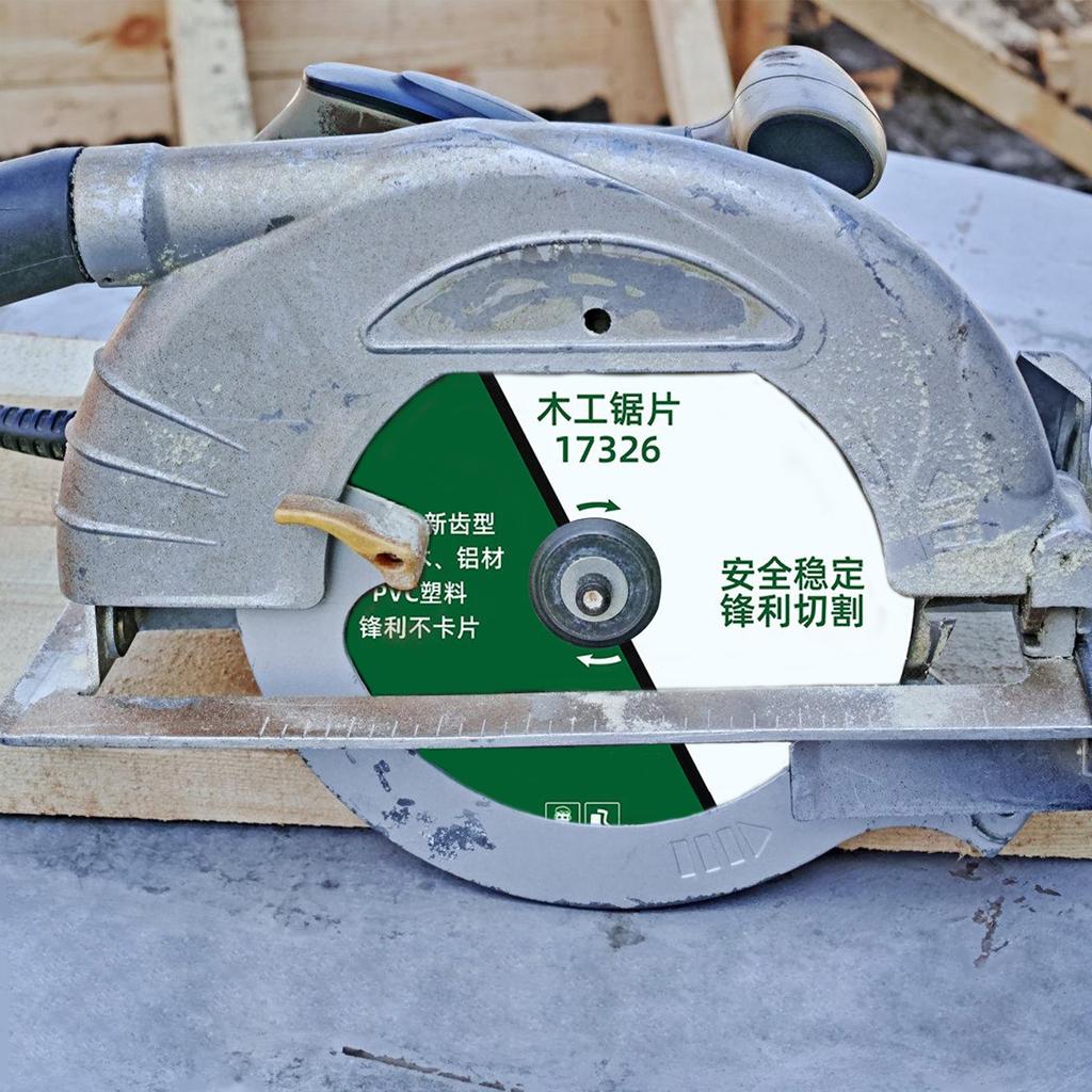 High Precision Woodworking Saw Blade Sharp & Long Lasting Steel Saw Blade for Efficient Cutting In Various Wood Types