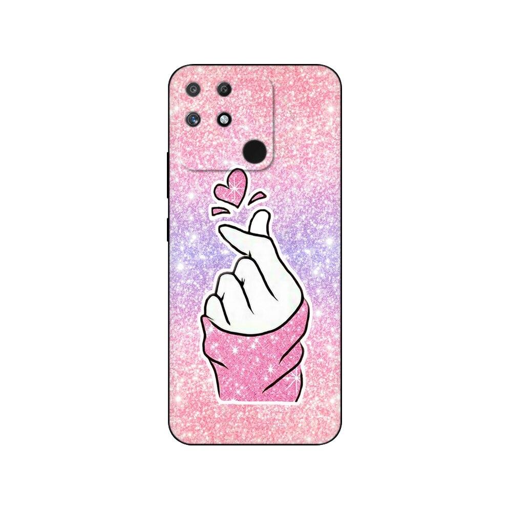 

For Realme Narzo 50A Case 6.5inch Silicon Back Cover For OPPO Realme Narzo50A 50 A Soft Case RMX3430 Phone Case black tpu case Realme Narzo 50A