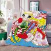 Lovie anime C Candy C Candy Blanket For Sofa Office Bed Plane Travel Sleep Read Relax Camping Soft And Warm