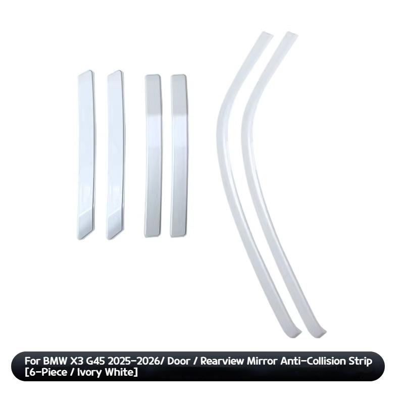 For BMW X3 G45 2025-2026 Car Rearview Mirror Anti-scratch Car Door Anti-collision Strip for Body Anti-scratch Decorative Items