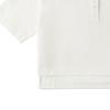 Vans Logo Print College Style Short Sleeve Polo Shirt Women Polo Shirts Off-White VN000GTAFS8