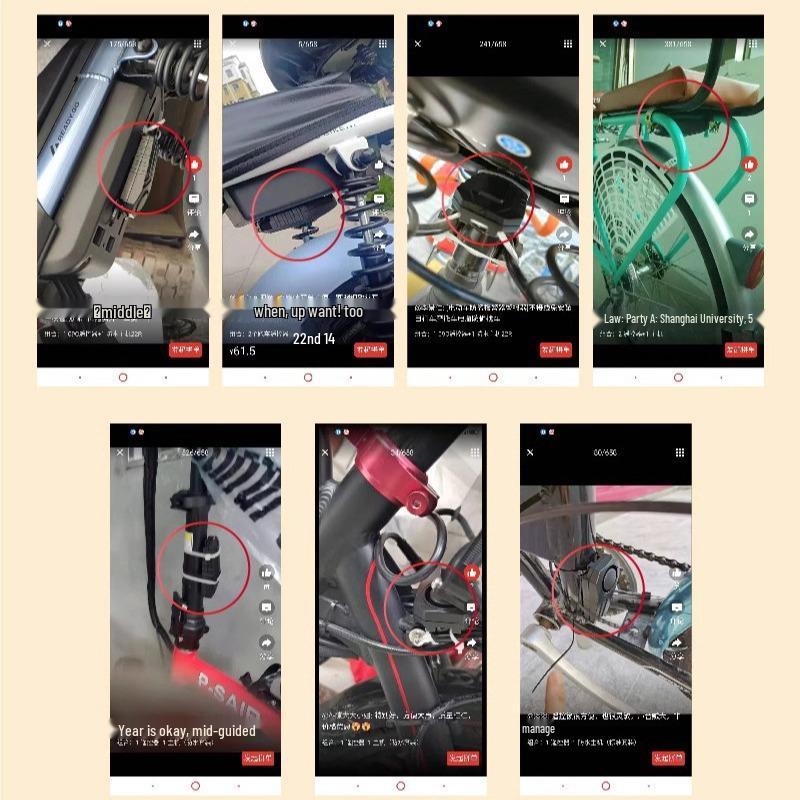 Wireless Bicycle Anti-Theft Alarm with Extra Loud Volume
