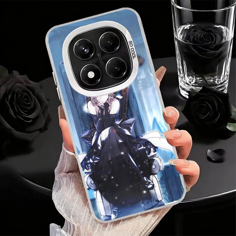 

Мягкий чехол для телефона Fate Zero Stay Night Saber для Xiaomi Redmi Note 13 14 15 Pro Plus 12S 12 11S 11 11T 10S 10 Ударопрочный чехол Bac Redmi Note15ProPlus