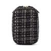 Francfranc Tweed Stand Pouch, Black