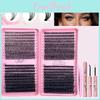 Diy Eyelash Set 800 Cluster 30d40d50d60d D Curl Segmented False Lashes