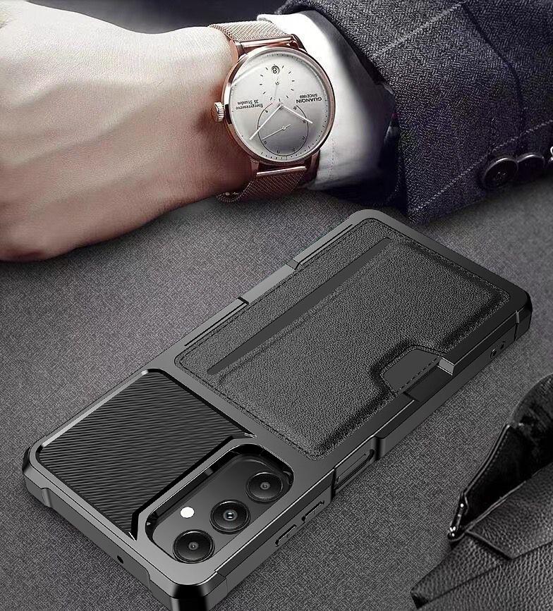 

For Samsung Galaxy A05s 4G Case ZM02 Drop-proof PU+TPU Cover with Card Slot A