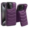 Applicable To IPhone16 Business Leather Case Mobile Phone Case Apple 14/15 Down Card Bag Magnetic Invisible Bracket