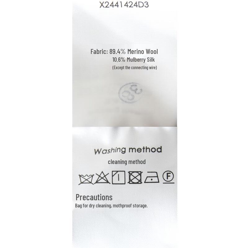 Sancai 2025 Winter Women's Mid-Length Loose Fit Double-Faced Wool Coat