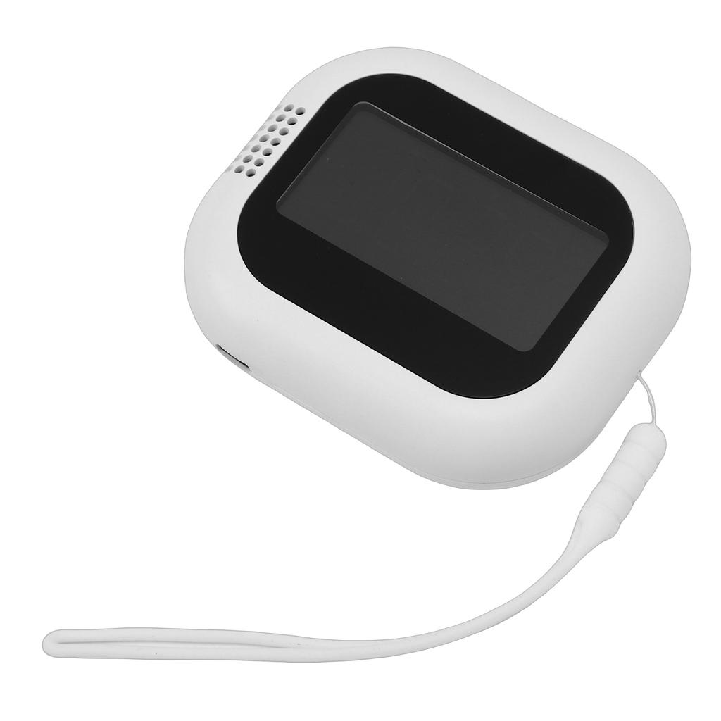 Tragbarer Vibrationswecker mit 1800mAh Akku, Doppelalarm, 3-fache Vibration, Kindersicherung, Sommerzeit, für Tiefschläfer, Schwerhörige
