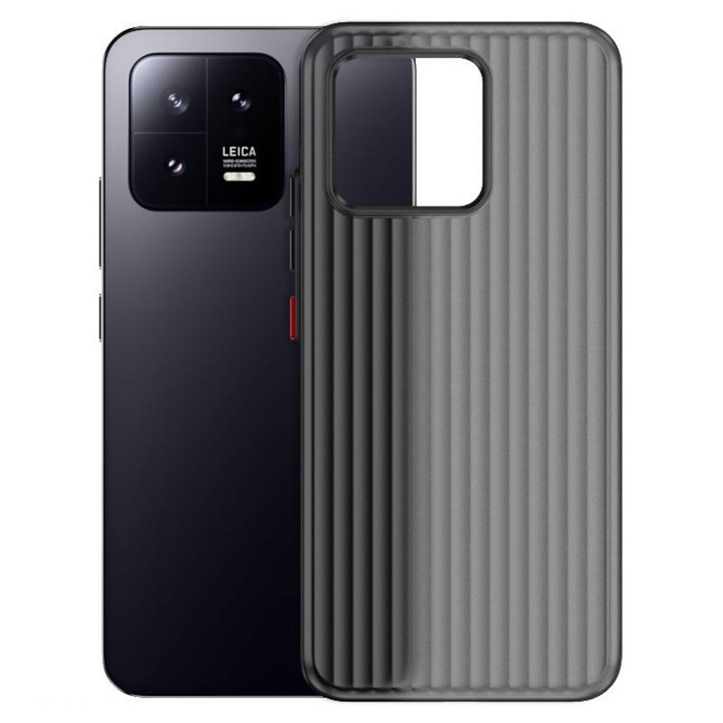 

Чохол для Xiaomi 13 Pro 5G Тверда PC накладка на телефон з гофрованою текстурою B