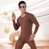 Long Johns Thermal Underwear for Men Ultra Lightweight Base Layer Top And Bottom Set for Cold Weather