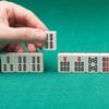 1 Sada Mini Mahjong Lehký Přenosný Mini Mahjong Herní Set Klasický Čínský Mahjong pro Cestování Domácí Párty