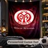 TapestryMainz 05 Custom Name Text Personalized Wall Hanging Tapestry Home Wall Decor