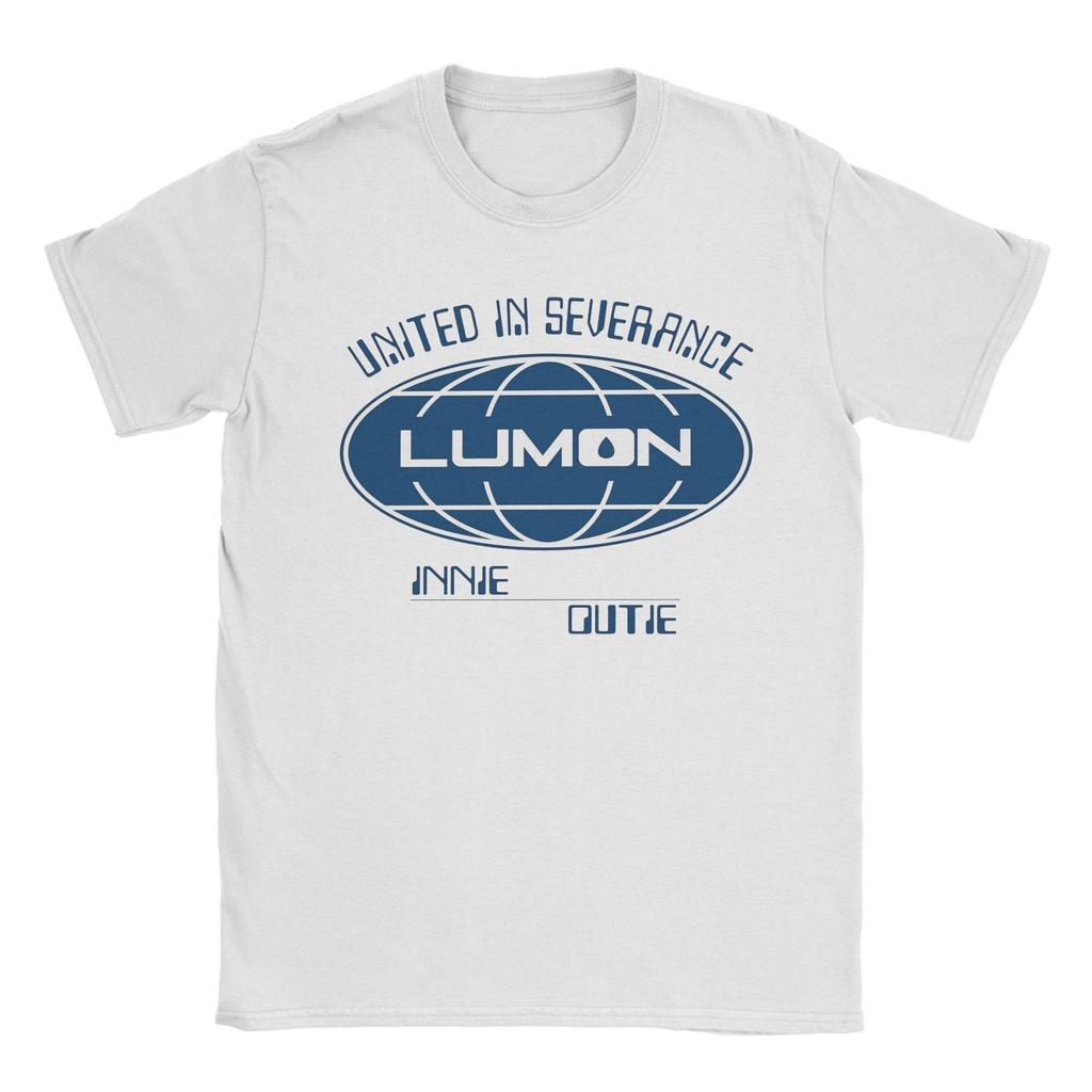 All Seasons Lumon Macrodata Refinement T Shirt for Men Women  Pure Cotton Tee Shirt Short Sleeve Tops