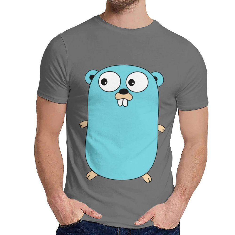 Buy Go Golang Gopher Tee Shirt Leisure 