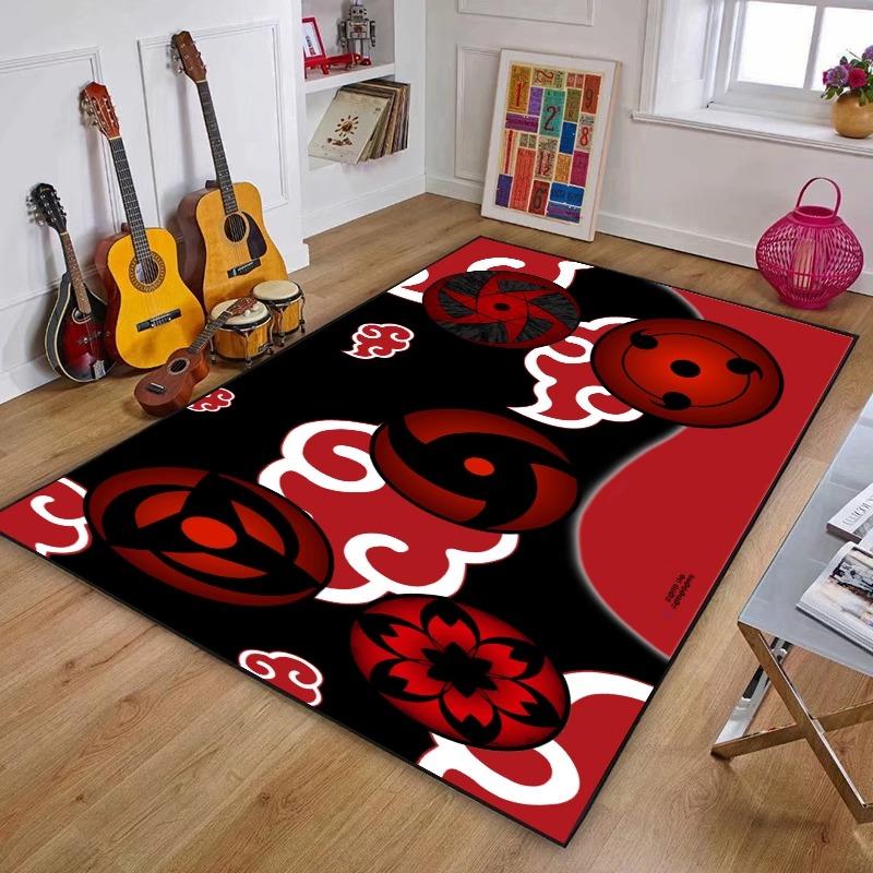 Japanese Anime Naruto Carpet Living Room Bedroom Kitchen Balcony Rug Non-slip Washable Mat Home Exquisite Home Ins Rug
