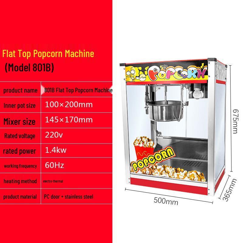 ZISIZ Automatic Electric Popcorn Maker