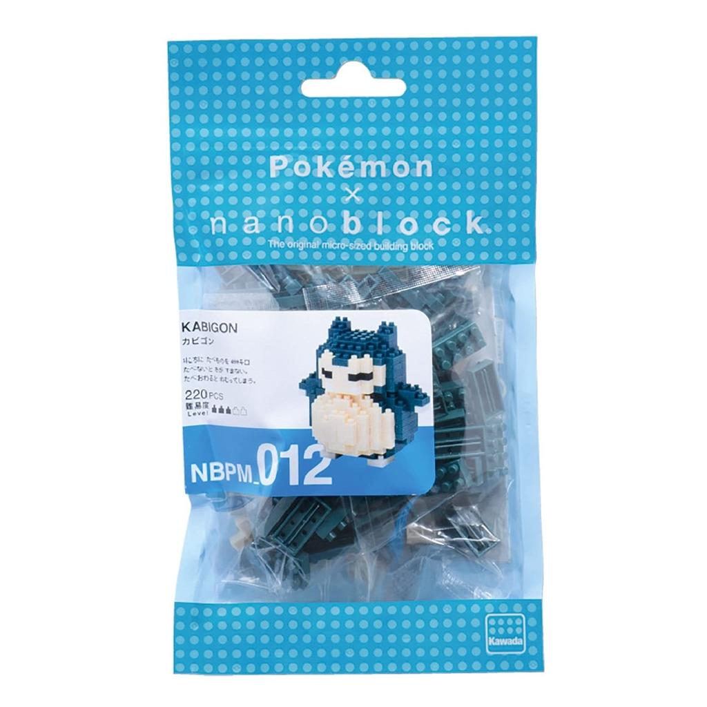 Kawada Nanoblock Snorlax Pokémon NBPM_012