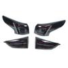 1 Pair LED Tail Light Assembly Brake Reversing Lamp IP67 Waterproof Replacement for Qashqai 2016‑2022
